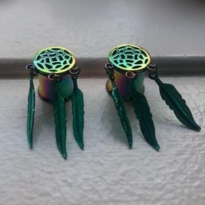 00g Anodized Titanium Plugs